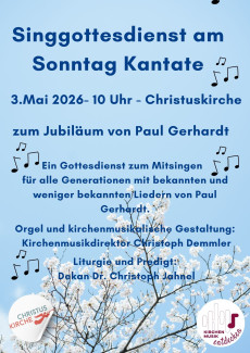 Kantate Paul Gerhardt