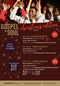 2022 Plakat Gospel'n'Soul